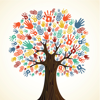 Diversity tree hands